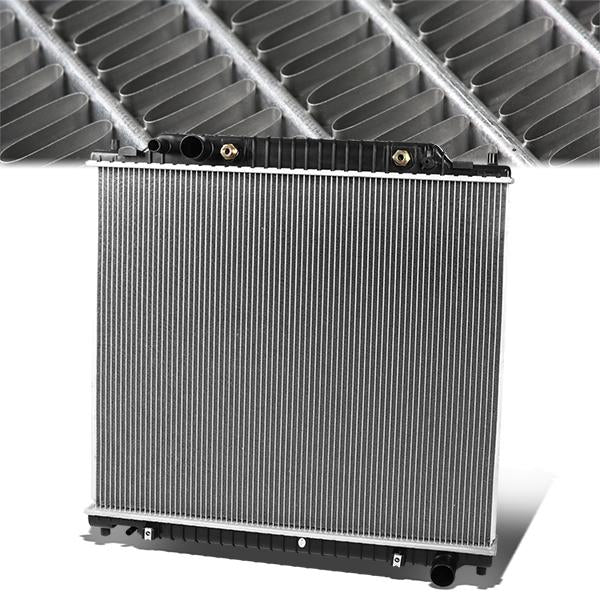 CAAP, 00-05 Ford Excursion 99-04 F250 F350 F450 F550 Super Duty AT Aluminum Radiator - 2171