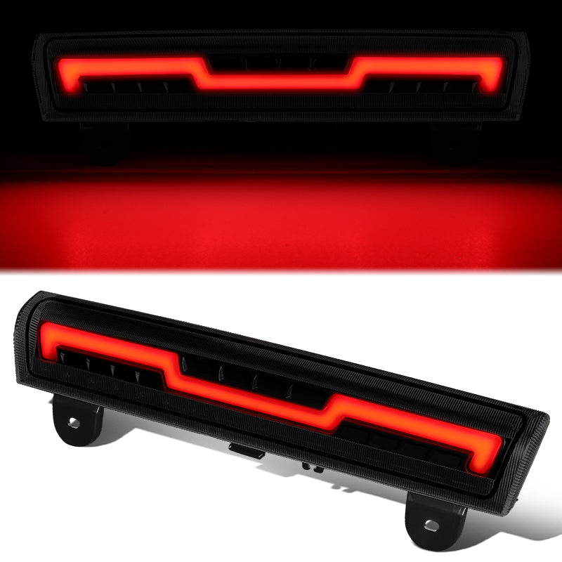 Nuvision Lighting, 00-06 Chevy Suburban 1500 2500 Tahoe Sequential LED Bar 3rd Brake Light - Smoked