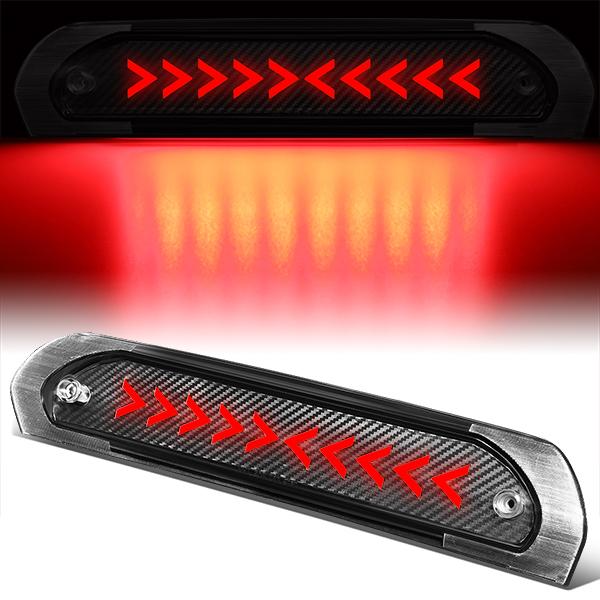 Nuvision Lighting, 02-09 Dodge Ram 1500 2500 3500 Arrow Sequential LED 3rd Brake Light