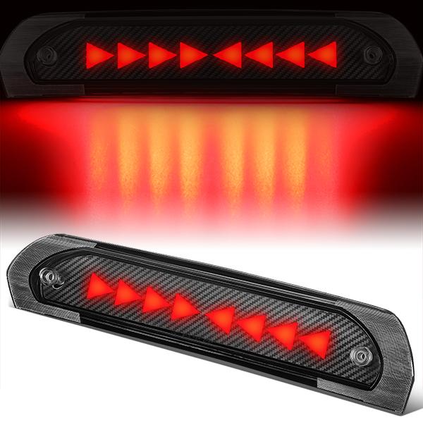 Nuvision Lighting, 02-09 Dodge Ram 1500 2500 3500 Triangle Sequential LED 3rd Brake Light