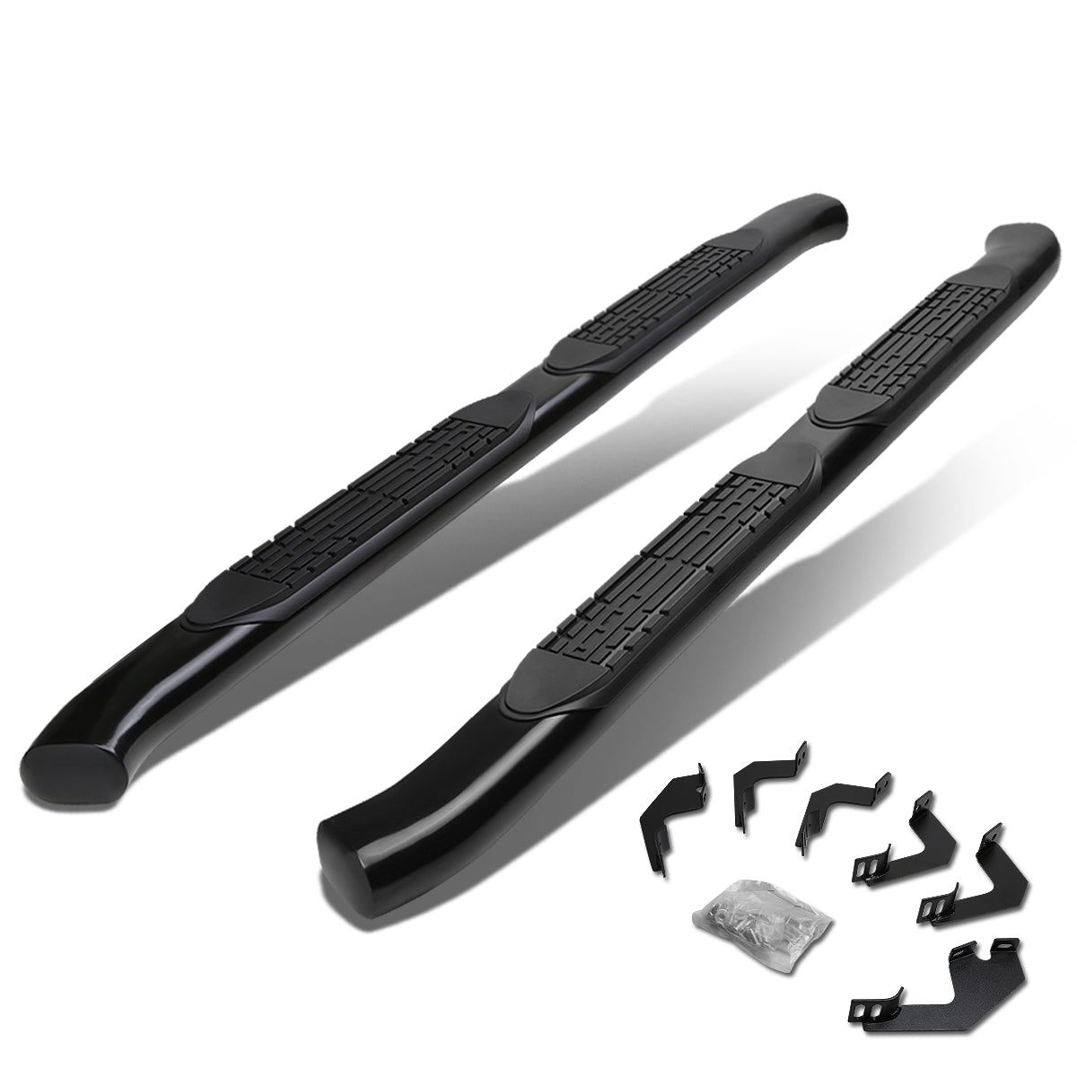 CAAP, 05-20 Toyota Tacoma Access/Extended Cab 4"OD Oval Side Step Nerf Bar - Powder Coated Steel