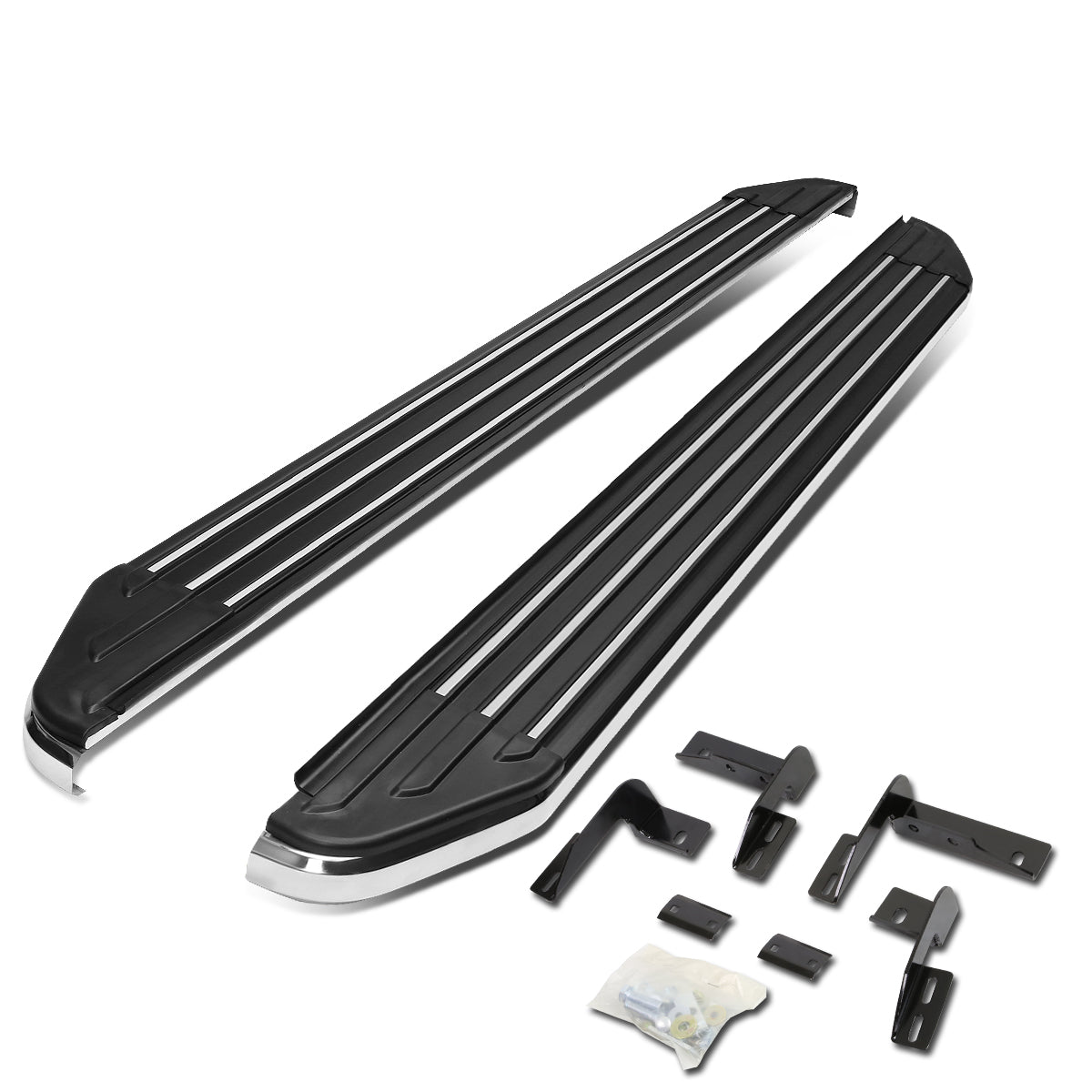 CAAP, 06-12 Toyota RAV4 5.5"OD Side Step Bar Running Boards - Aluminum