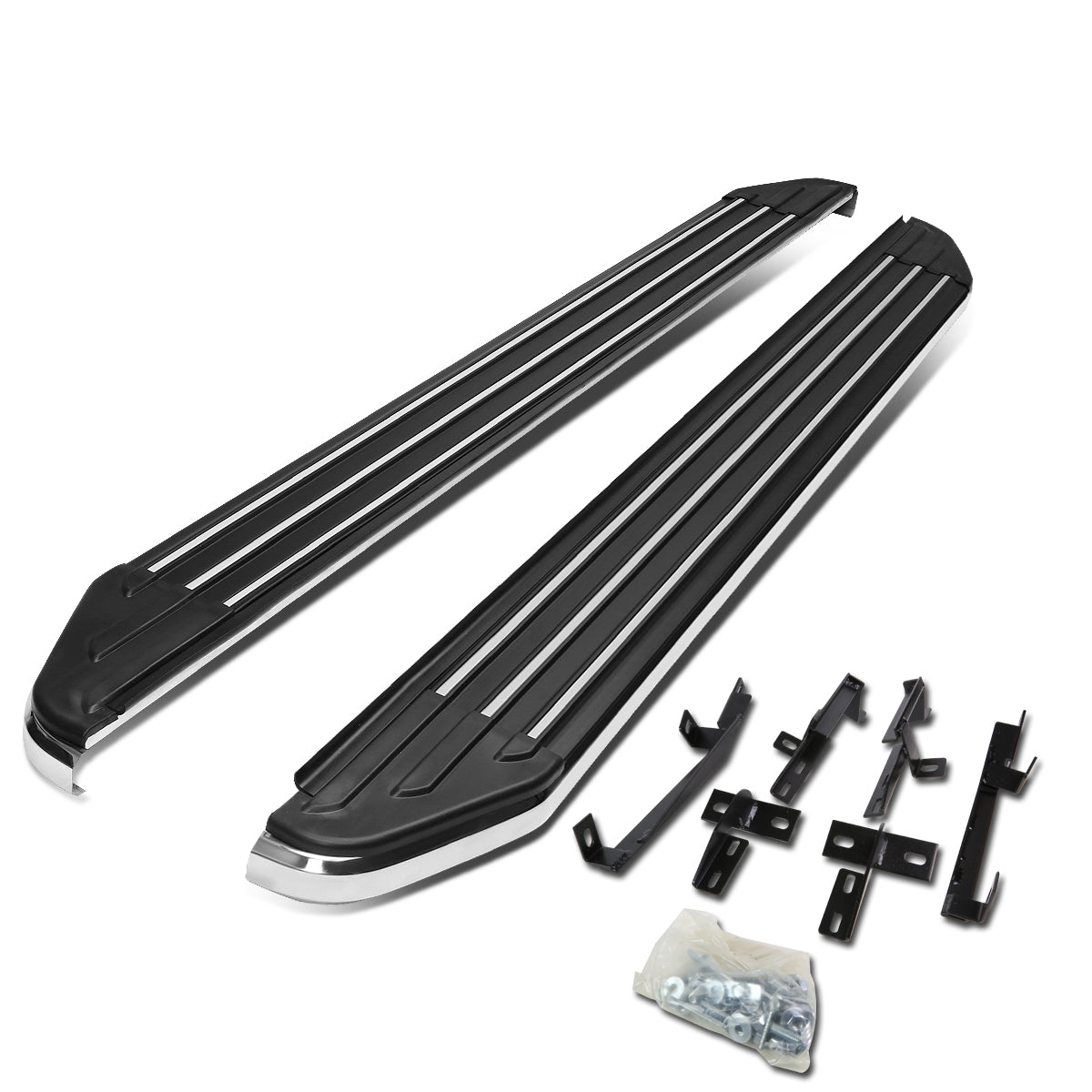 CAAP, 08-13 Toyota Highlander 5.5"OD Side Step Bar Running Boards - Aluminum