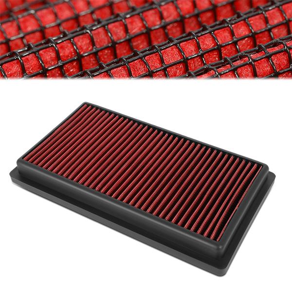 CAAP, 18-20 Toyota Camry Hybrid 2.5L 19-20 Corolla 1.8L 2.0L Non-Hybrid Drop-In Panel Air Filter - Red