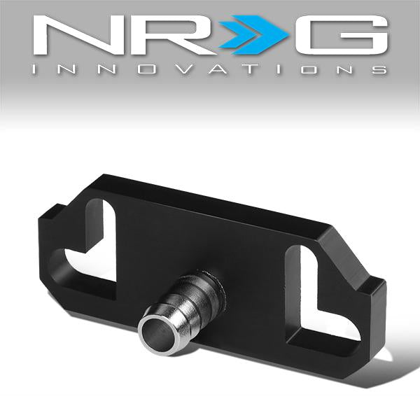 NRG Innovations, 88-00 Honda Civic 94-02 Honda Civic Fuel Regulator Adapter - Aluminum - FRG-HONC