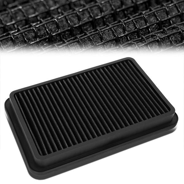 CAAP, 92-02 Toyota Corolla 1.6L 1.8L 95-02 Mazda Millenia 2.3L Drop-in Panel Air Filter - Black