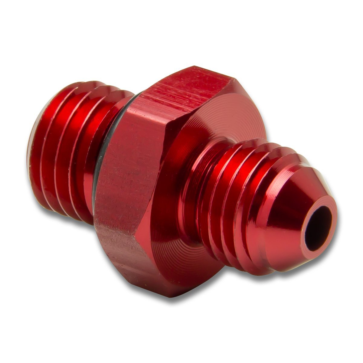 CAAP, AN4 M12 x 1.5 Oil Line Hose Male Union Fitting Adapter - Aluminum