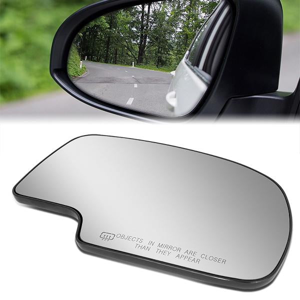 CAAP, Factory Replacement Convex Mirror Glass (Right) 99-07 Chevy Silverado, GMC Sierra, Tahoe, Yukon