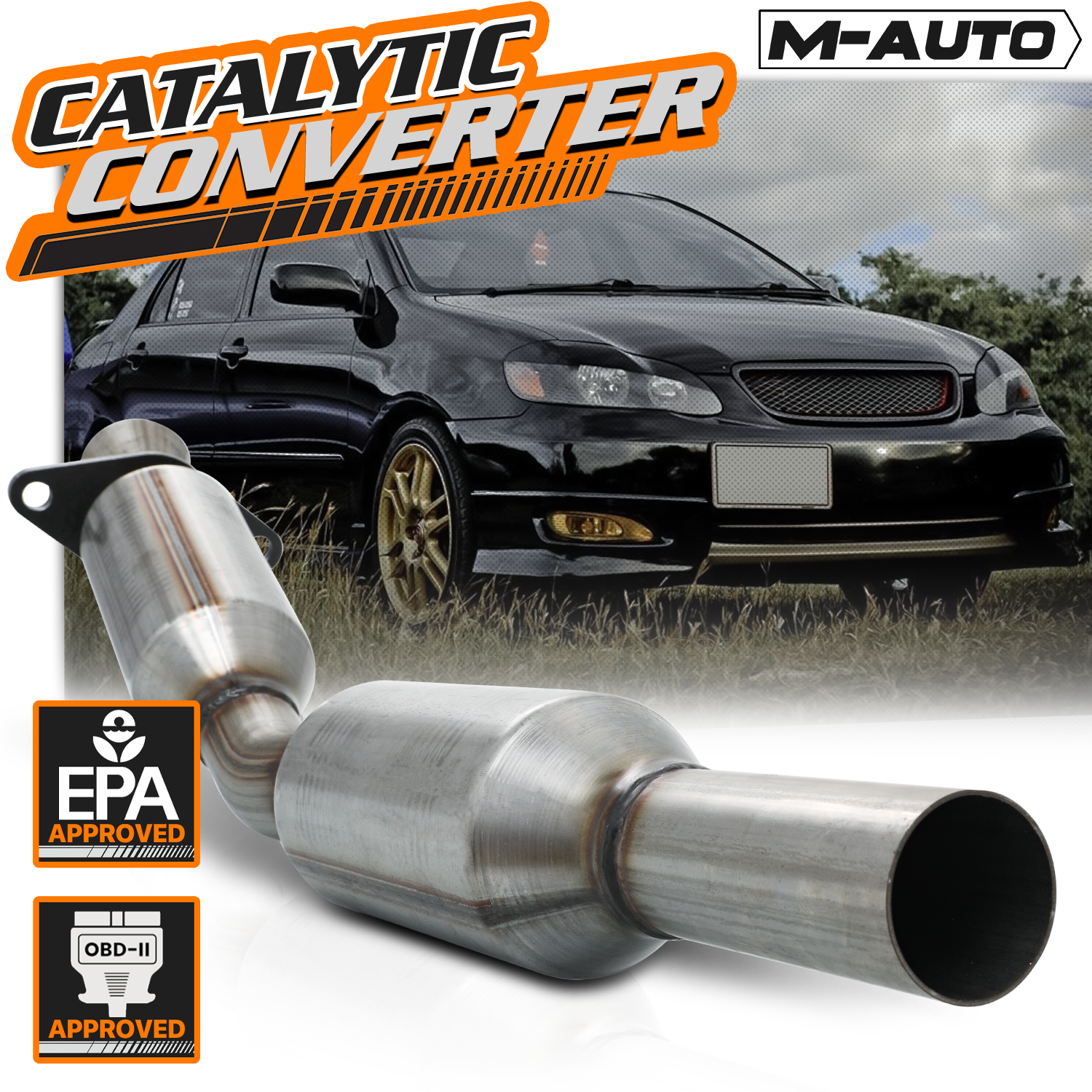 M-AUTO, M-AUTO® OE Replacement Catalytic Converter03-08 Toyota Corolla, Matrix, Pontiac Vibe 1.8L